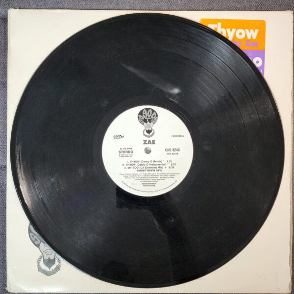 Zae – Thyow b/w Ghost Town DJs – My Boo (12", 1995) - Image 2