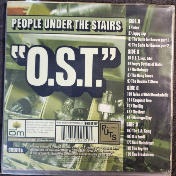 People Under The Stairs – O.S.T. (2xLP, 2002) - Image 2