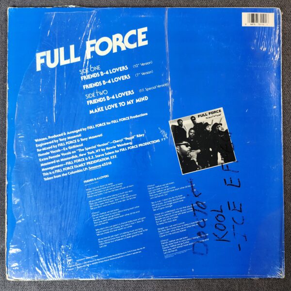 Full Force – Friends B-4 Lovers (12", 1989) - Image 2