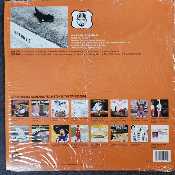 DJ Romes – Hamburger Hater Breaks (12", 2001) - Image 2