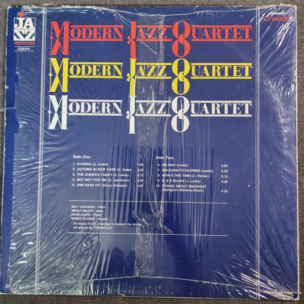 Modern Jazz Quartet – Modern Jazz Quartet (LP, 1985) - Image 2