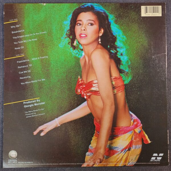 Irene Cara – What A Feelin' (LP, 1983) - Image 2