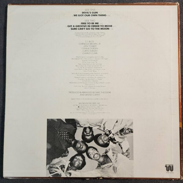 C.J. & Co – Devil's Gun (LP, 1977) - Image 2