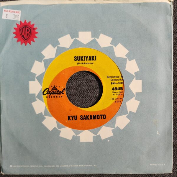 Kyu Sakamoto – Sukiyaki / Anoko No Namaewa Nantenkana (7", 1963)