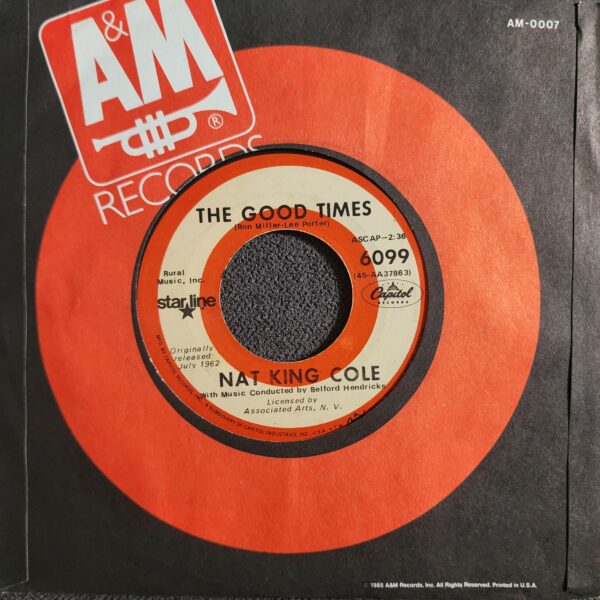 Nat King Cole – Ramblin' Rose (7", 1962) - Image 2