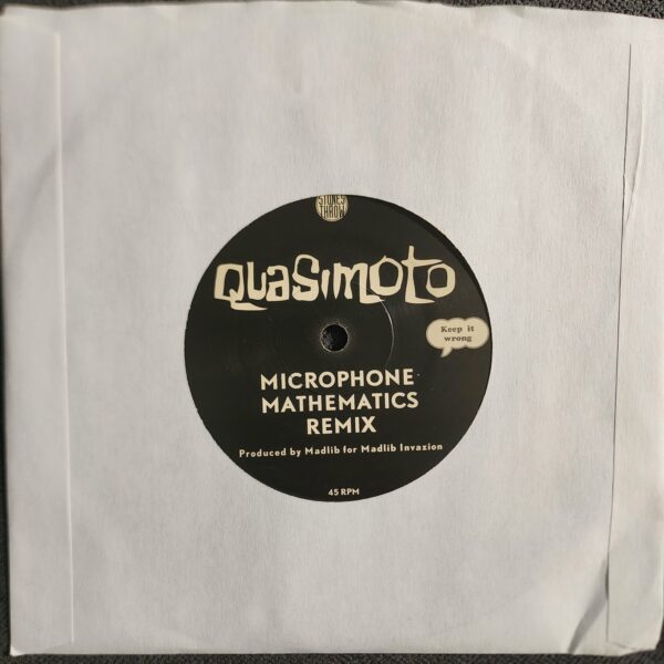 Quasimoto – Hittin' Hooks (7", 1999) - Image 2