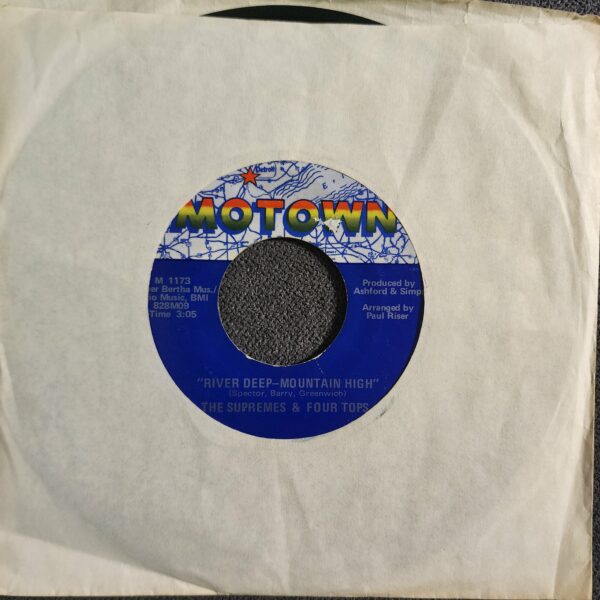 The Supremes & Four Tops – River Deep - Mountain High / Together We Can Make Such Sweet Music (7", 1970)