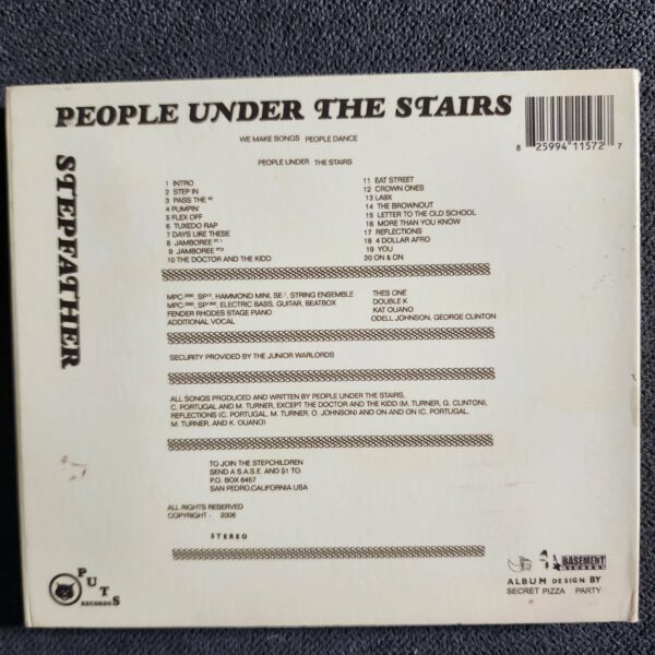 People Under The Stairs – Stepfather (CD, 2006) - Image 2