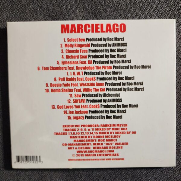 Roc Marciano – Marcielago (CD, 2020) - Image 2