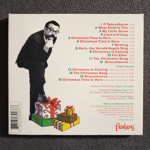 Vince Guaraldi – "A Charlie Brown Christmas" Featuring The Famous Peanuts Characters (Original Soundtrack) (CD, 2006) - Image 2