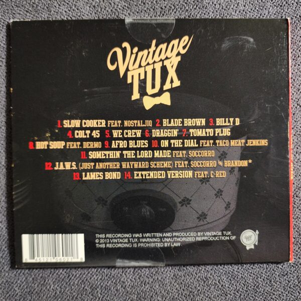 Vintage Tux – Crock Pot Muzik (CD, 2013) - Image 2