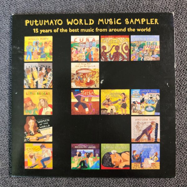 Various – Putumayo World Music Sampler (15 Years Of The Best Music From Around The World) (CD, 2008)